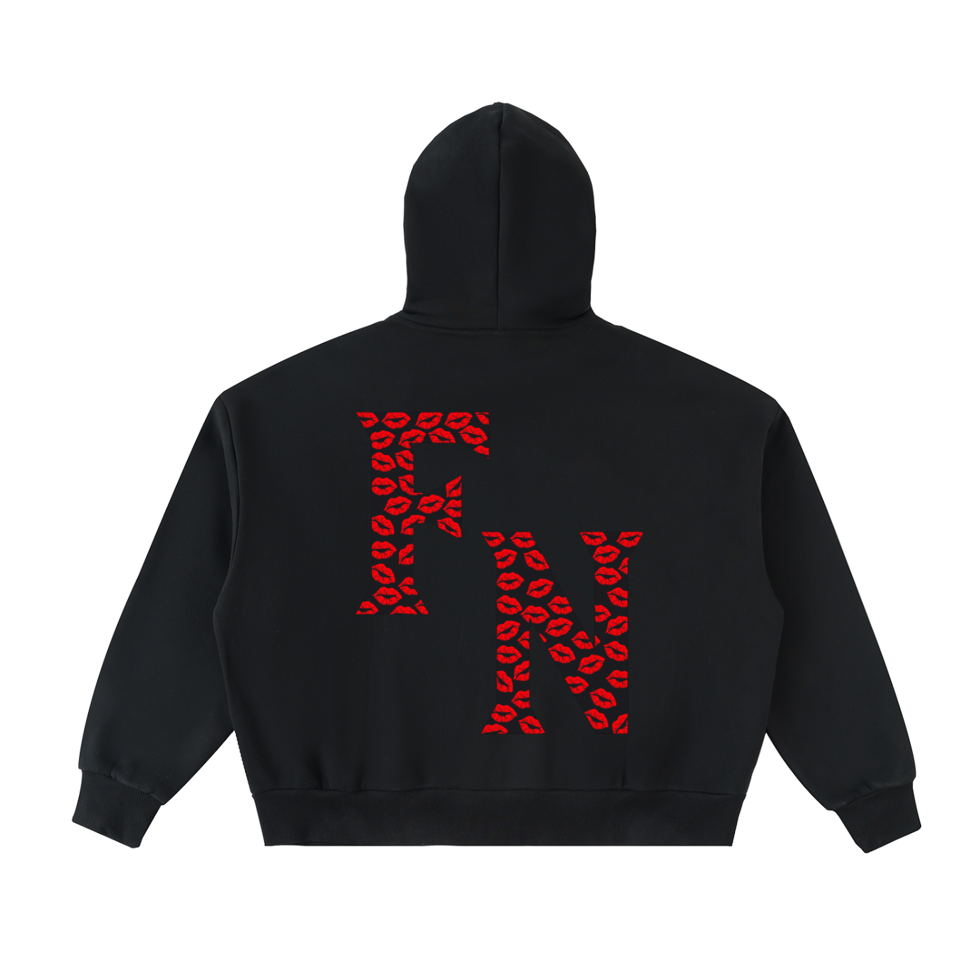 "FEAR LOVE" FULL-ZIP HOODIE